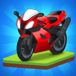 Ikon Merge Bike game Idle Tycoon